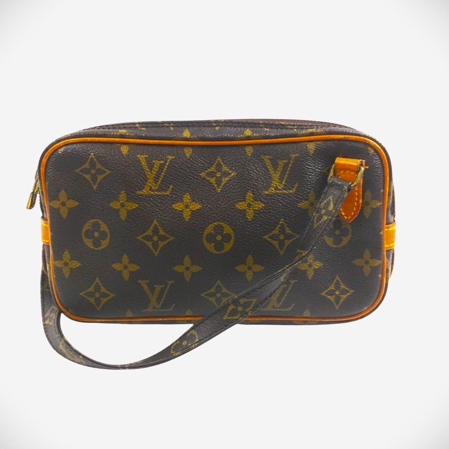 LOUIS VUITTON ルイヴィトン モノグラム ポシェットマルリーバンドリエール