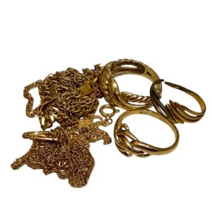 K18 まとめ 石なし 18金 ネックレス リング アクセサリー