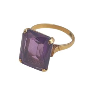 K18 アメジストリング　18金 指輪