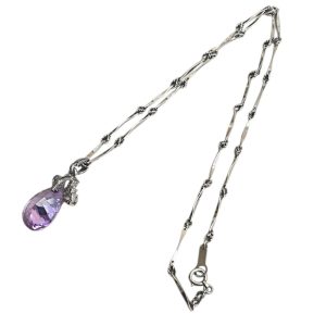 Pt850 アメジストネックレス　プラチナアクセサリー