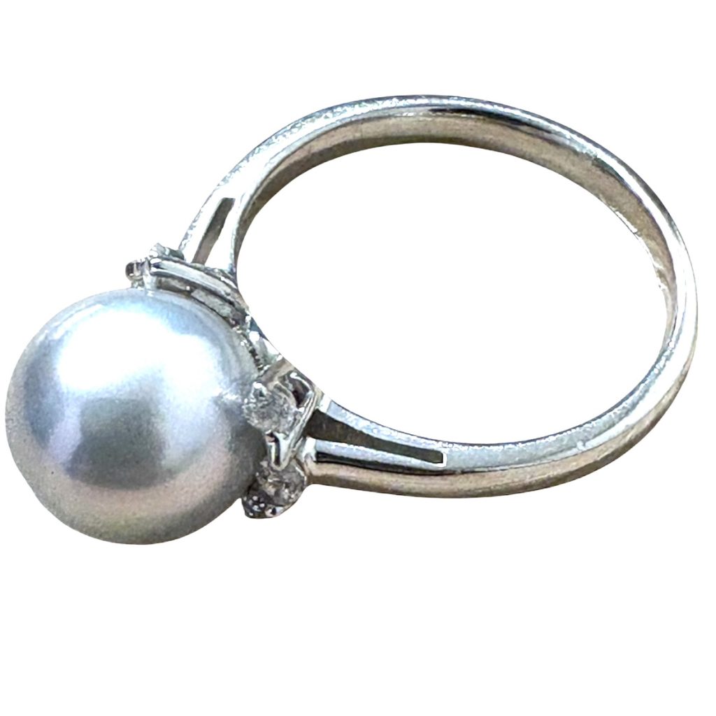 Pt900 （プラチナ900）パール リング