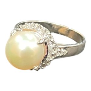 Pt900 パールリング