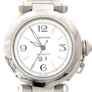 Cartier カルティエ パシャC ビッグデイト　W31044M7