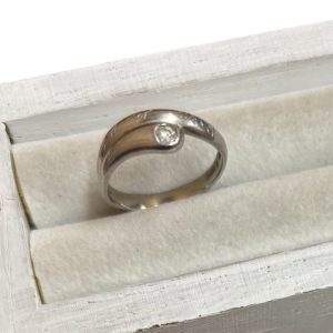 Pt900 プラチナメレダイヤ リング アクセサリー ジュエリー 貴金属