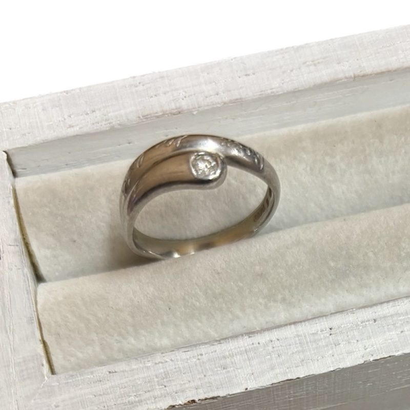 Pt900 プラチナメレダイヤ リング アクセサリー ジュエリー 貴金属