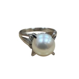 Pm900 プラチナ900 リング パール 山形市