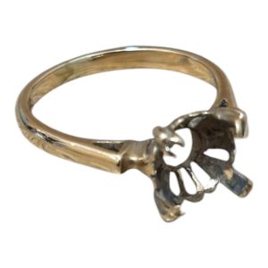 K18（18金／750）リング（石外れ）