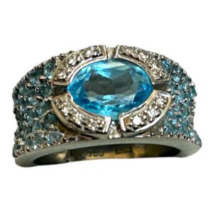 K18 ホワイトゴールドリング　札幌市白石区菊水