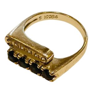 【貴金属】Pt850 (プラチナ850) サファイヤ付きリング　アクセサリー　ジュエリー