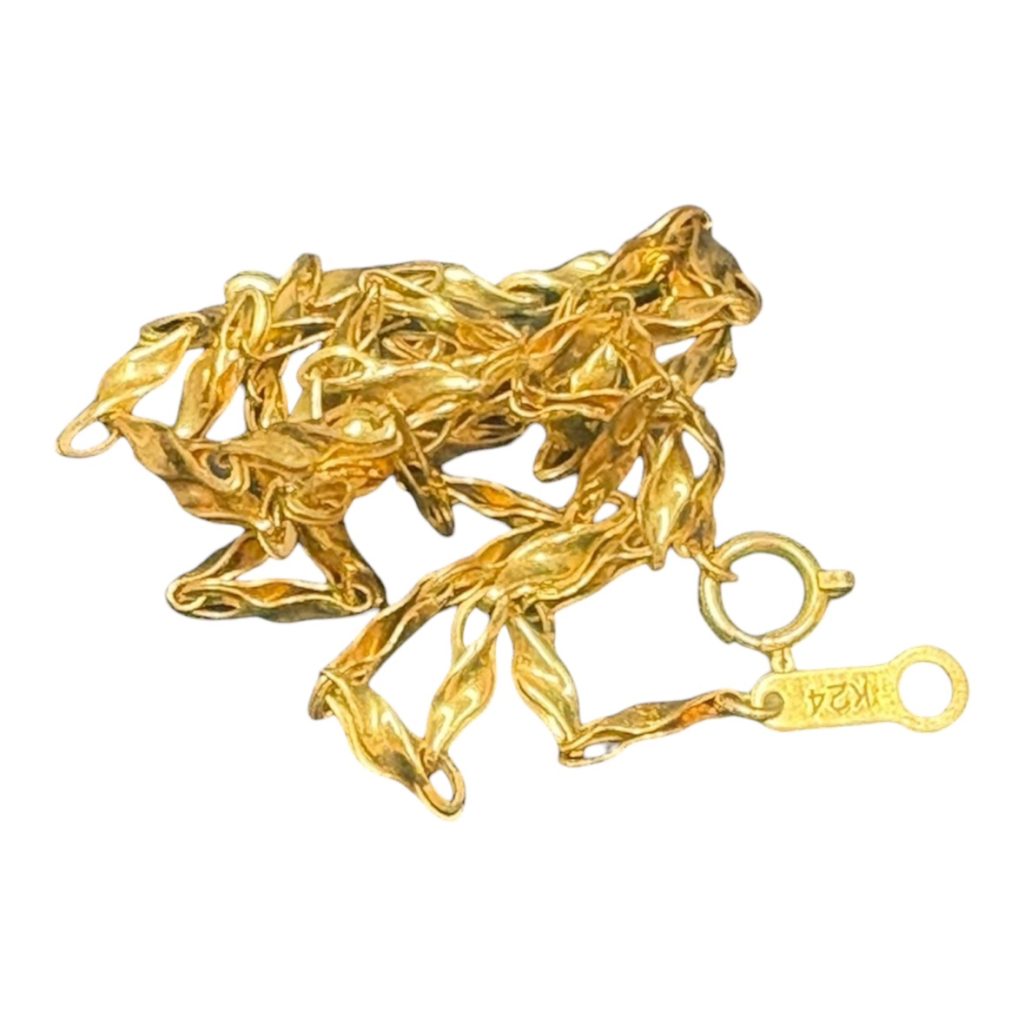 純金ネックレス K24 999.9