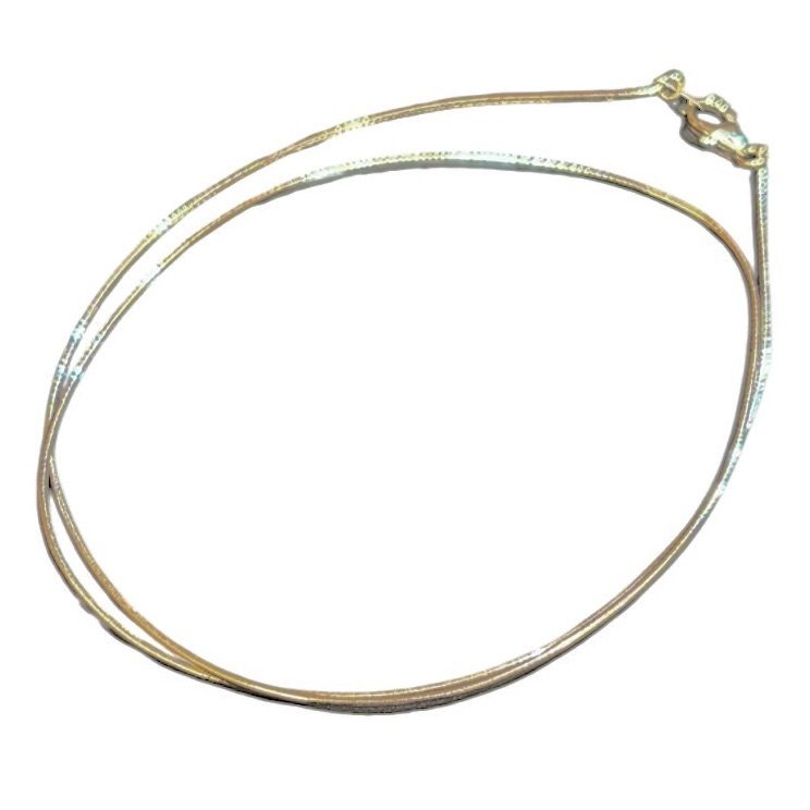 K18WG ネックレス