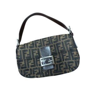 Fendi フェンディ マンマバケット ズッカ柄ショルダーバッグ