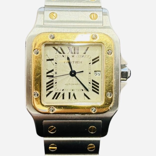 Cartier カルティエ サントス ガルベ  自動巻き ブランド腕時計 時計 東根市