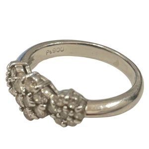 Pt900メレダイヤリング