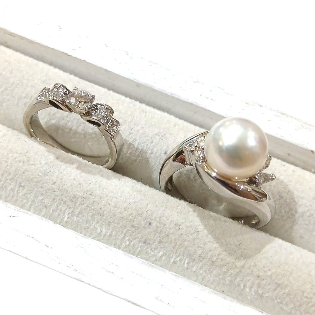 【Pt900ジュエリーまとめ】プラチナ900・メレダイヤ・パール・リング・貴金属・アクセサリー