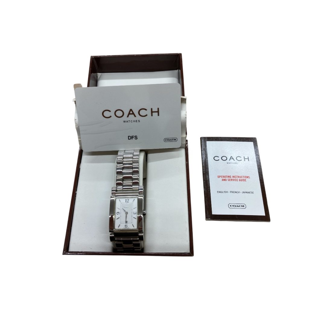 COACH コーチ クウォーツ 腕時計 シルバー