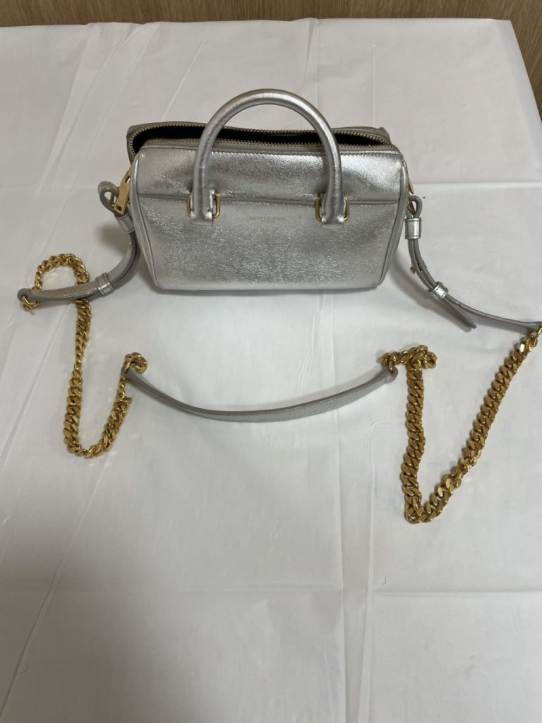 SAINT LAURENT ダッフル ミニボストン チェーンバッグ