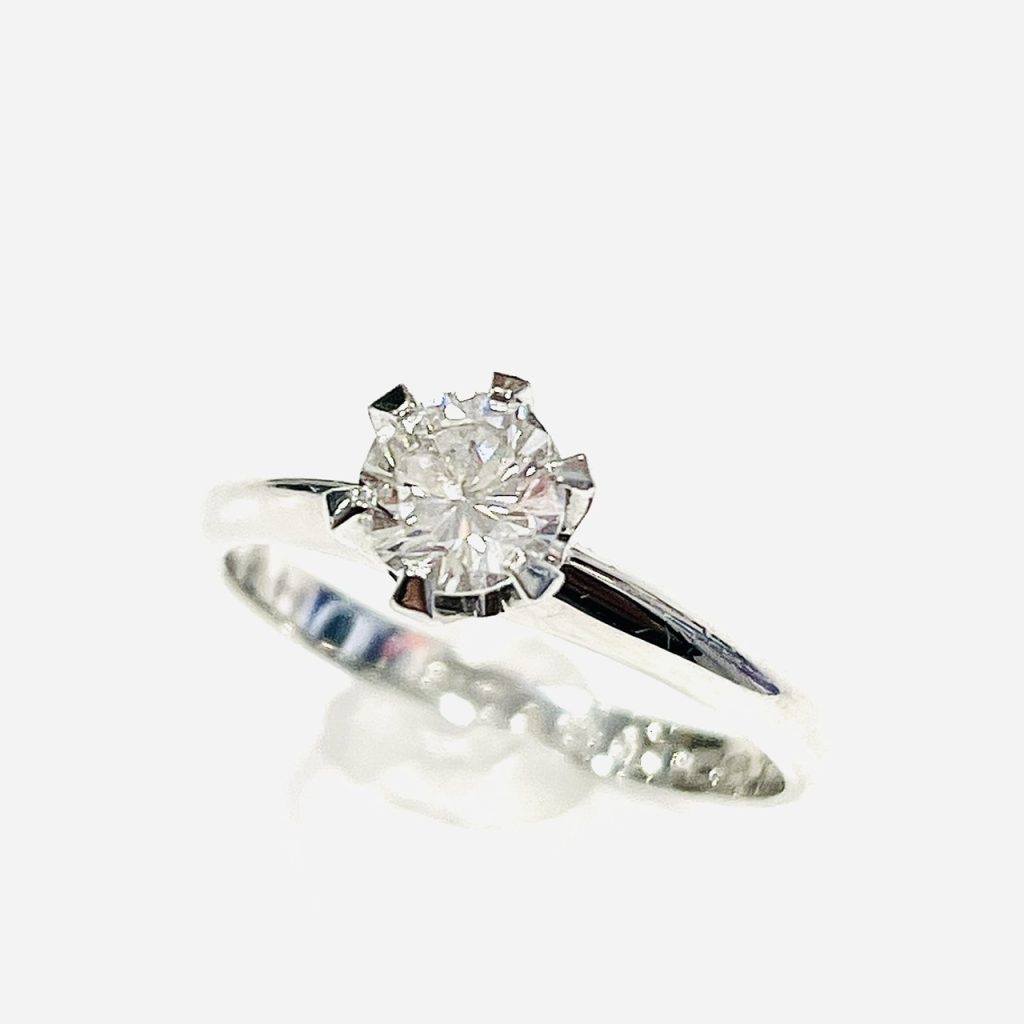 Pt950　リング　ダイヤモンド