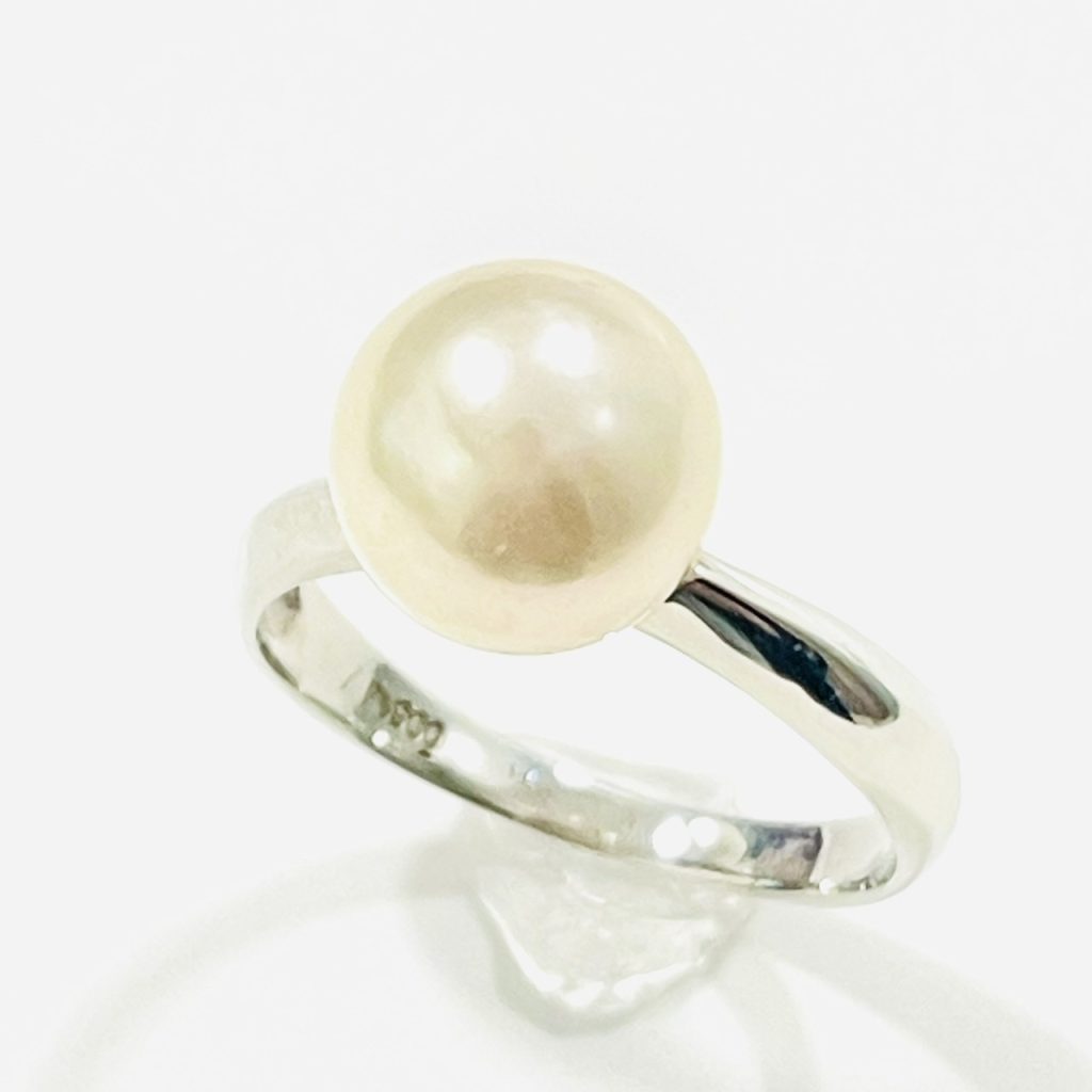 Pt900 パール付きリングの買取