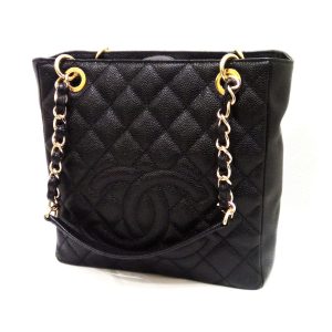 CHANEL キャビアスキン トートバッグ