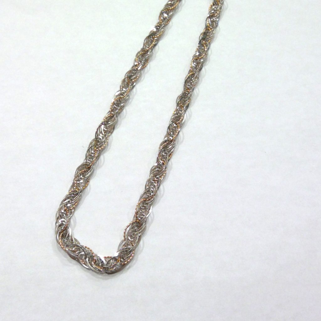 Pt900K18コンビネックレス