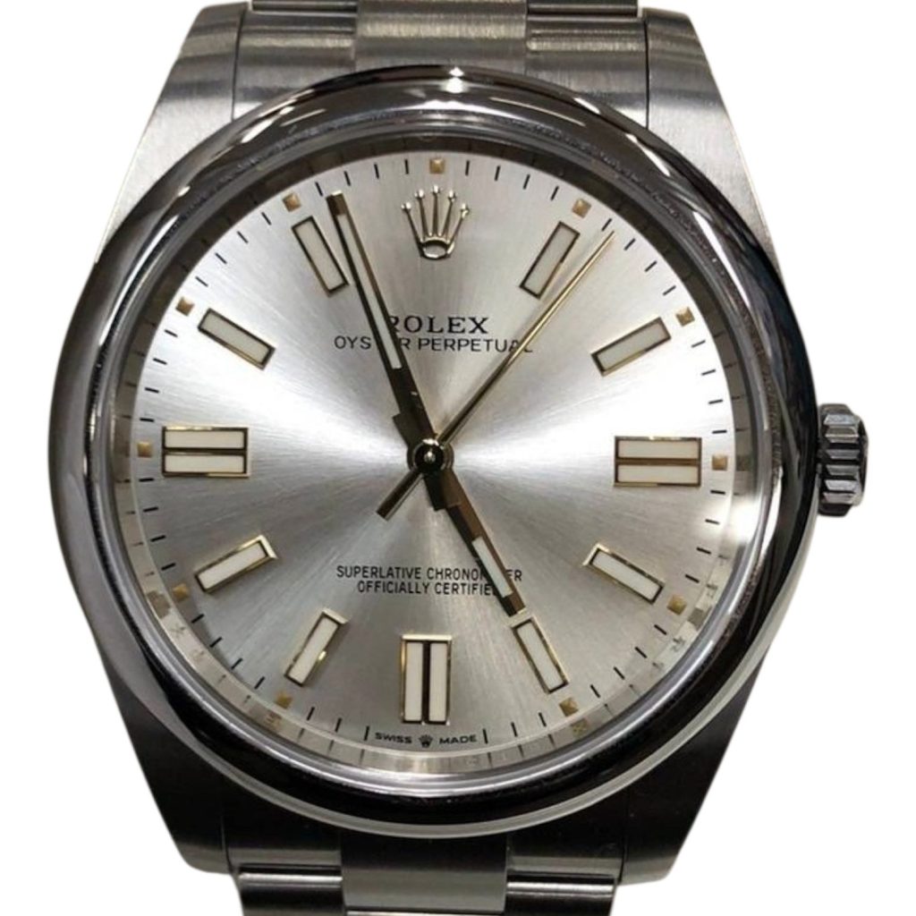 ROLEX ロレックス オイスターパーペチュアル シルバー文字盤