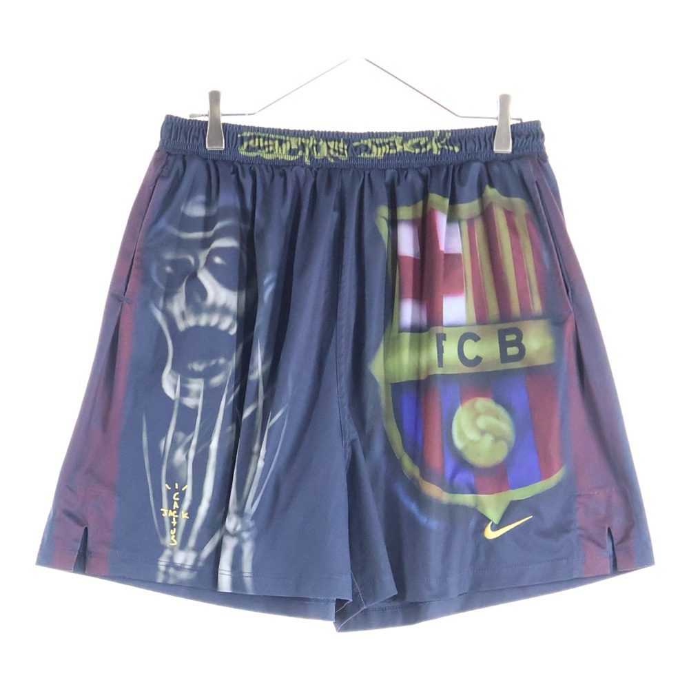 カクタスジャック ×NIKE ×FC BARCELONA SKELETON HOME SHORT ナイキ FCバルセロナ スケルトンプリント ゲームショーツ ショートパンツ