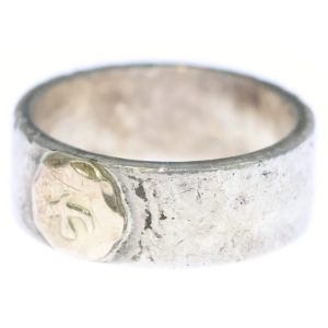 goro’s ゴローズ 平打ちリング シルバー/ゴールド