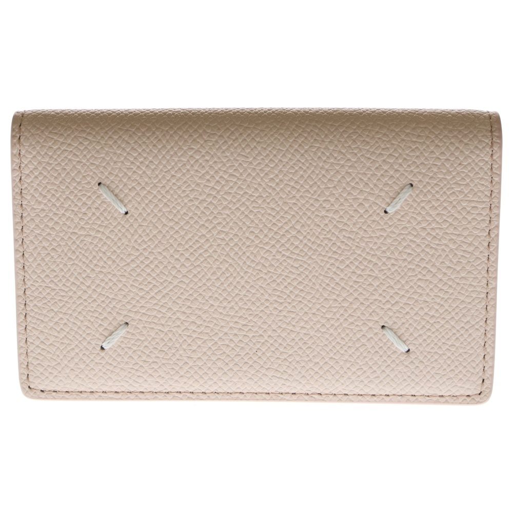 MM6 Maison Margiela エムエムシックスメゾンマルジェラ 4ステッチ レザー カードケース 名刺入れ ピンク SA3VX0005