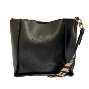 STELLA McCARTNEY ステラマッカートニー ミニ スクエア クロスボディバッグ ショルダーバッグ ブラック
