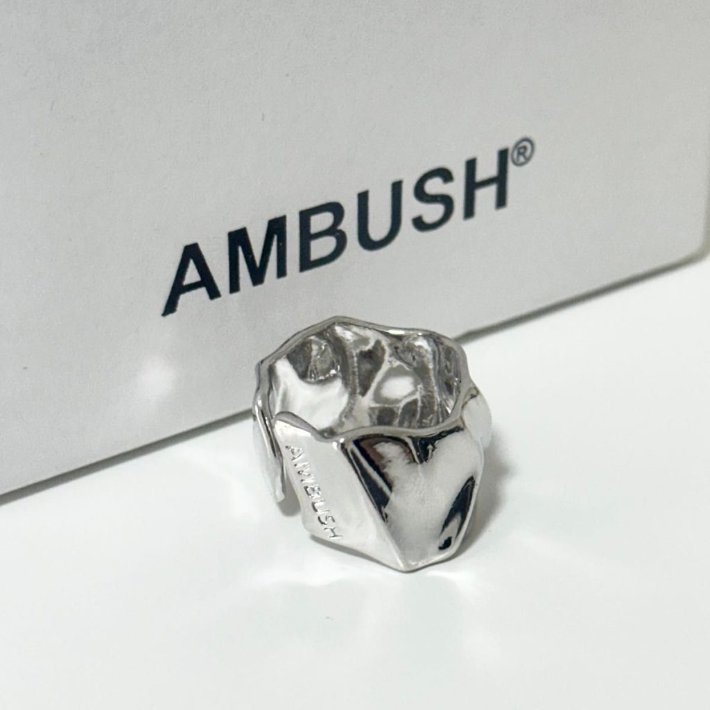 AMBUSH アンブッシュ クラッシュリング シルバー CRUSH RING