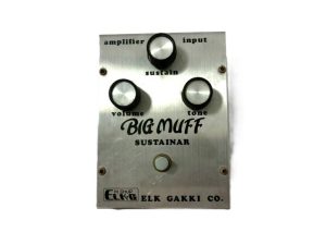 ELK BIG MUFF SUSTAINAR ビッグマフ エフェクター ディストーションペダル 音響機材 ヴィンテージ MADE IN JAPAN（62807SK1）