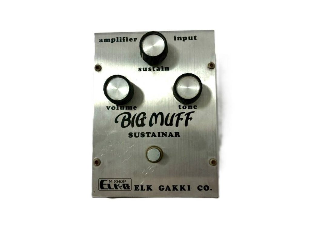 ELK BIG MUFF SUSTAINAR ビッグマフ エフェクター ディストーションペダル 音響機材 ヴィンテージ MADE IN JAPAN（62807SK1）
