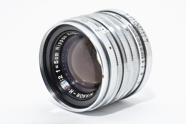 4984 ニコン Nikon Nikkor-H.C 5cm 50mm f/2 L39 LTM Lens マニュアルレンズ [動作確認済]