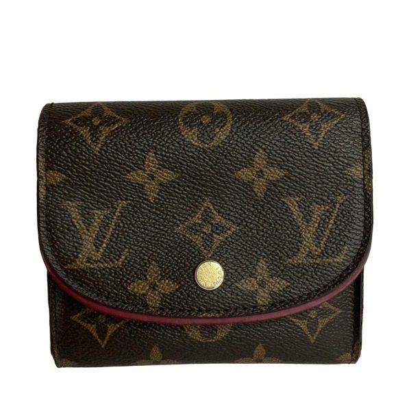 ルイヴィトン LOUIS VUITTON 3つ折り財布 M62036 ポルトフォイユアリアンヌ フューシャ CA2198 財布 モノグラム