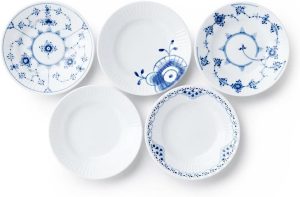 【新品】ロイヤルコペンハーゲン ヒストリーミックス ミニプレート5柄セット 11cm ★化粧箱なし★