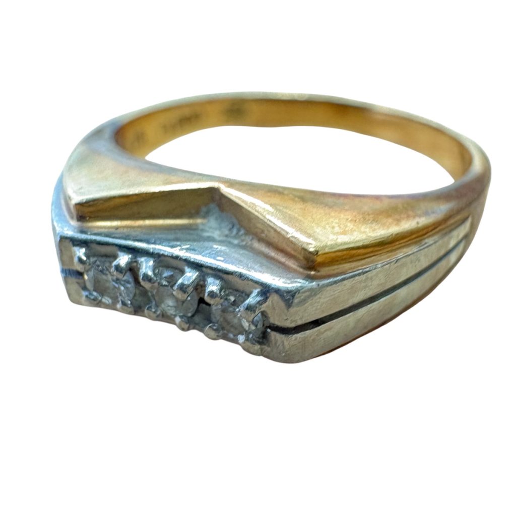 K18/Pt900 コンビリング