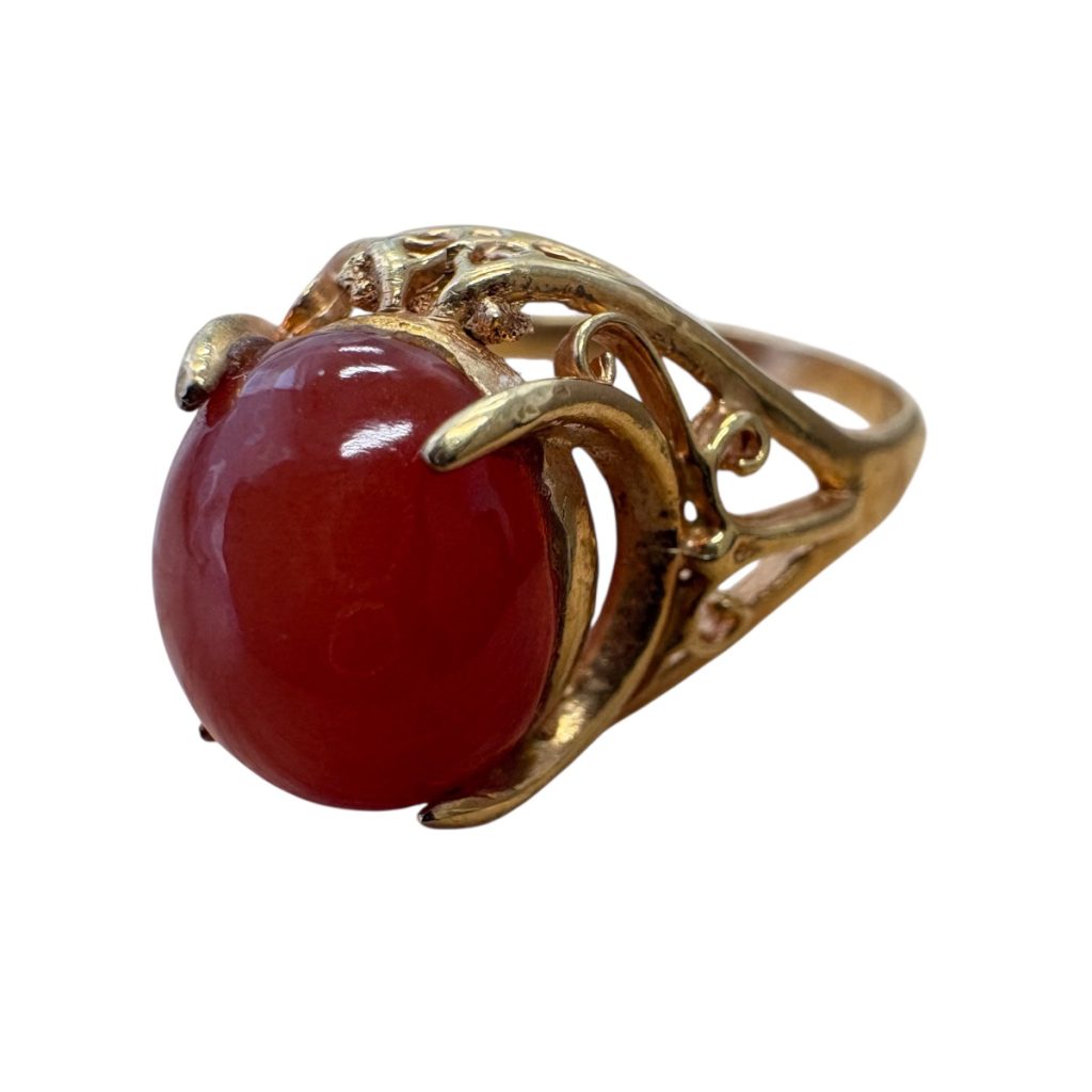 K18 18金 750 石あり リング