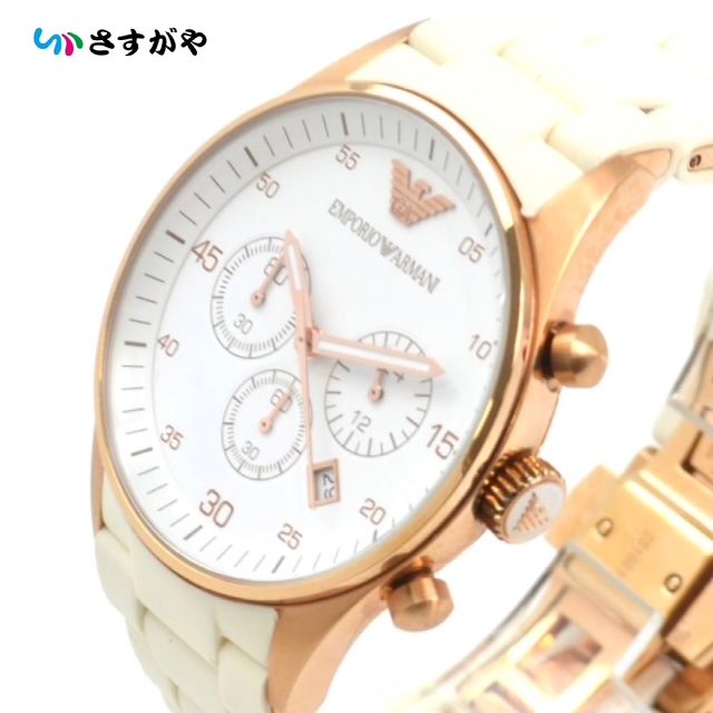 EMPORIO ARMANI エンポリオ アルマーニ クロノグラフ 時計