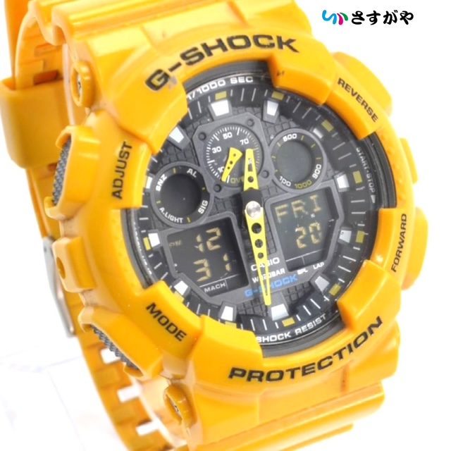 CASIO カシオ Gショック デジアナ GA-100A