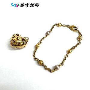 アクセサリー ブレスレット ペンダントトップ K18 750 金 ゴールド