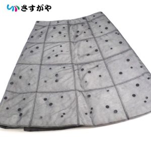 CHANEL シャネル シルク スカート 年代物 ヴィンテージ ブランド衣類