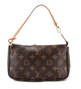 ルイ・ヴィトン Louis Vuitton ポーチ・モノグラム・レザー・キャンバス・レディース・ブランド