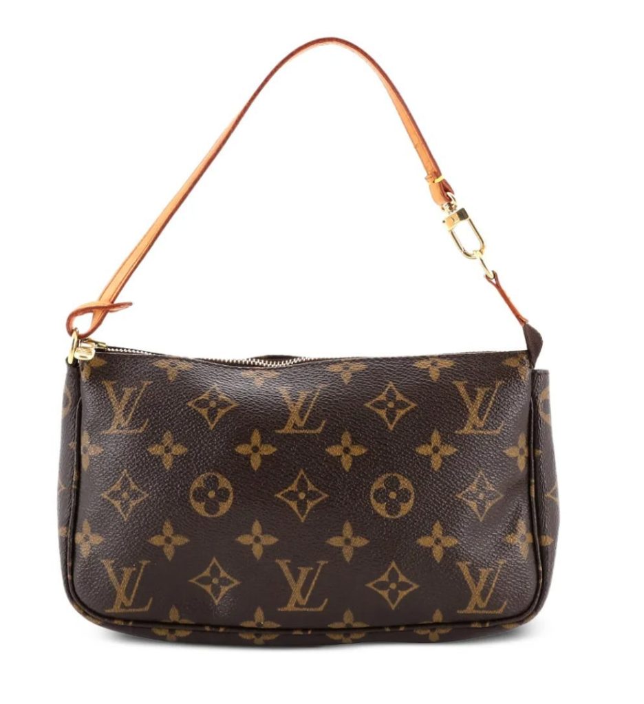 ルイ・ヴィトン Louis Vuitton ポーチ・モノグラム・レザー・キャンバス・レディース・ブランド