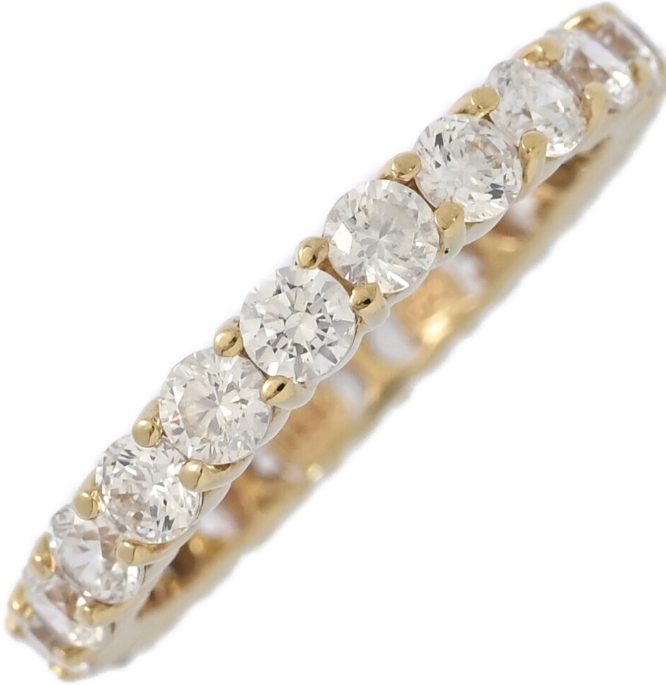 K14　リング　フルサークル　14金　指輪