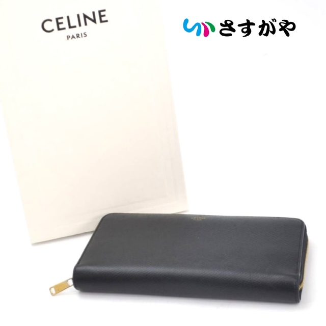 CELINE セリーヌ ラウンドファスナー 長財布