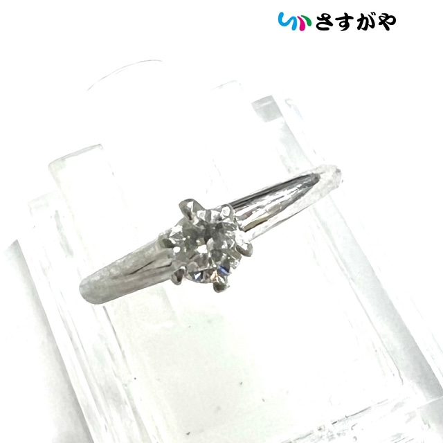 プラチナ ダイヤ リング 指輪 Pt900 0.38ct 宝石 ジュエリー