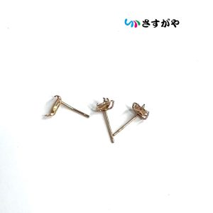 ピアス K18 750 金 貴金属 破損アクセサリー