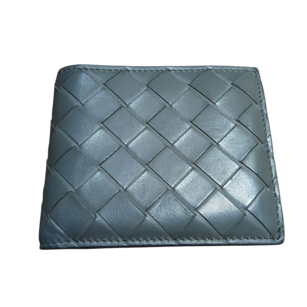 【BOTTEGA VENETA】ボッテガヴェネタ・イントレチャート二つ折り財布・ブランド財布・メンズ・レディース
