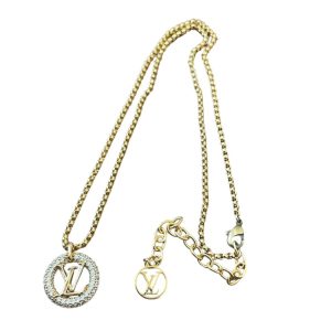 ルイヴィトン ネックレス モノグラム  コリエ・ルイーズ バイ ナイト